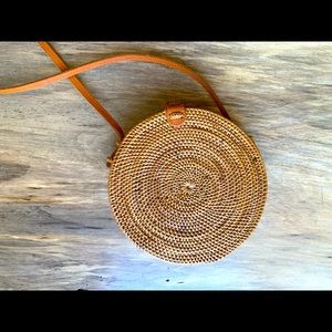 Crochet Purse with a lovely satin interior